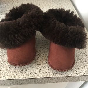 Brown baby ugg boots